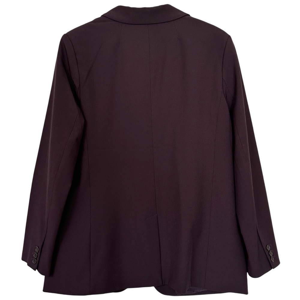 NWT Banana Republic Factory Sculpted Suit Blazer in Midnight Lily Purple Size 16 - Picture 8 of 11